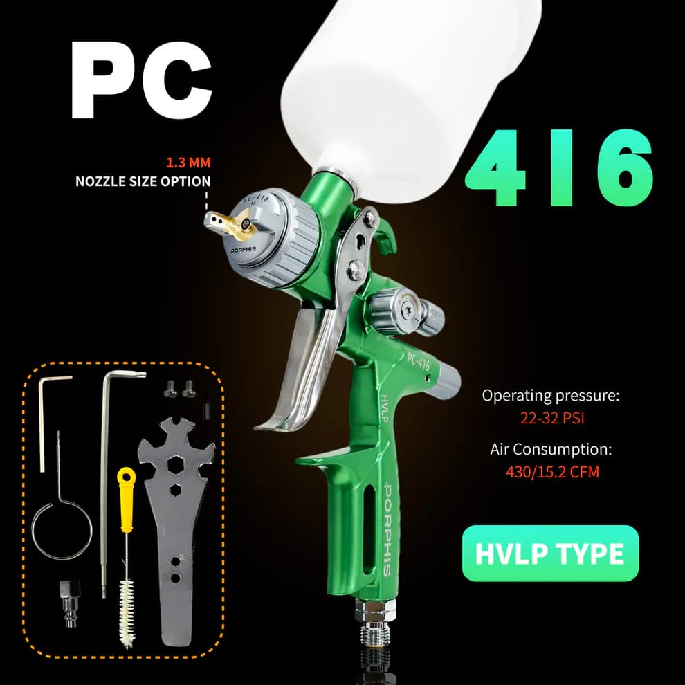 PC-416 HVLP Spray Gun - Spray Guns | Porphis UK